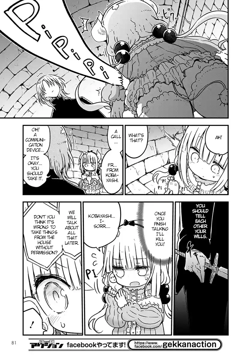 Kobayashi san Chi no Maid Dragon Ch. 75 Kanna and Pranks