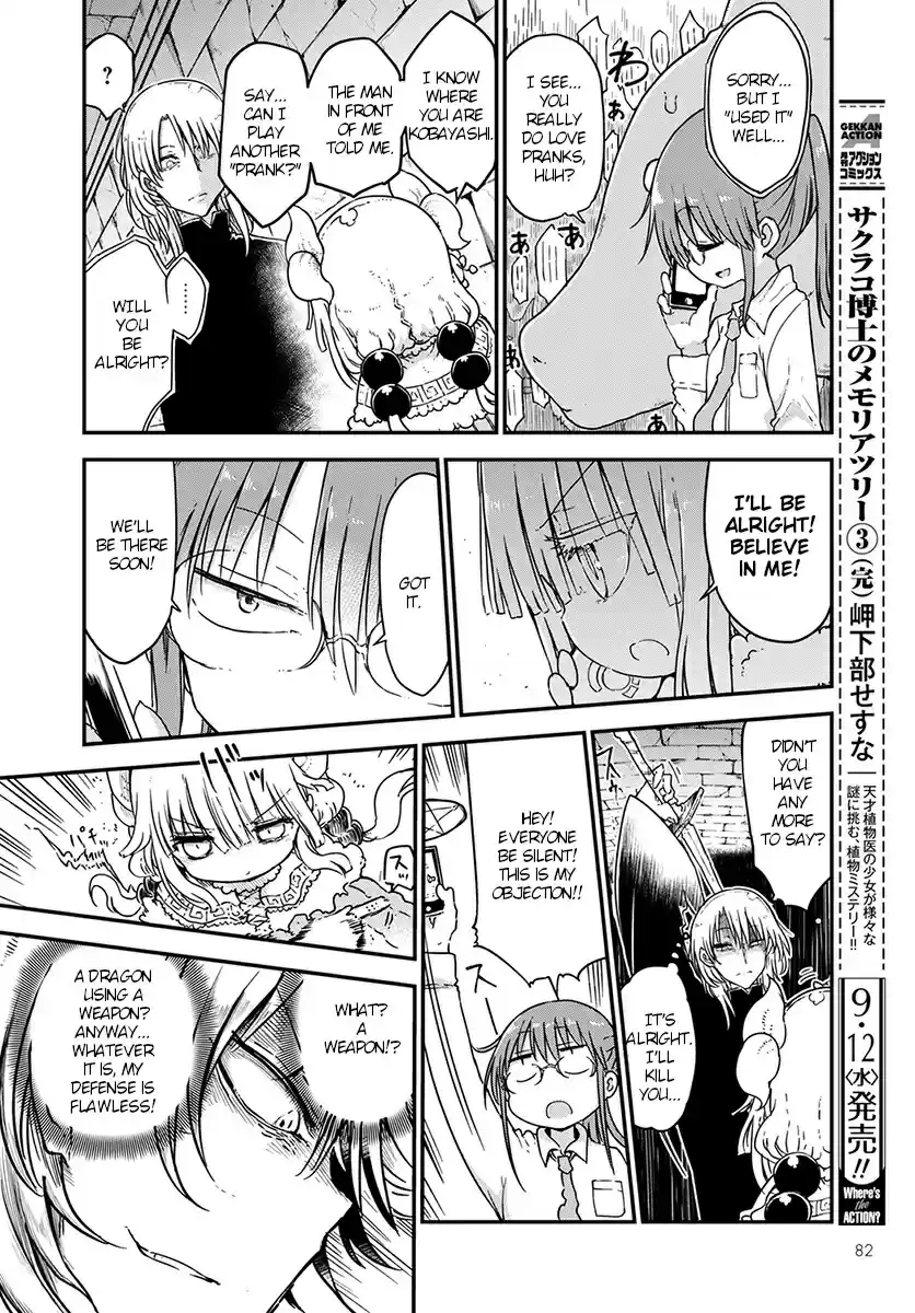 Kobayashi san Chi no Maid Dragon Ch. 75 Kanna and Pranks