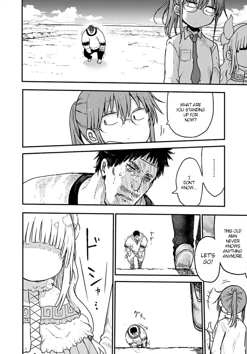 Kobayashi san Chi no Maid Dragon Ch. 77 Kanna and Kimun Kamuy