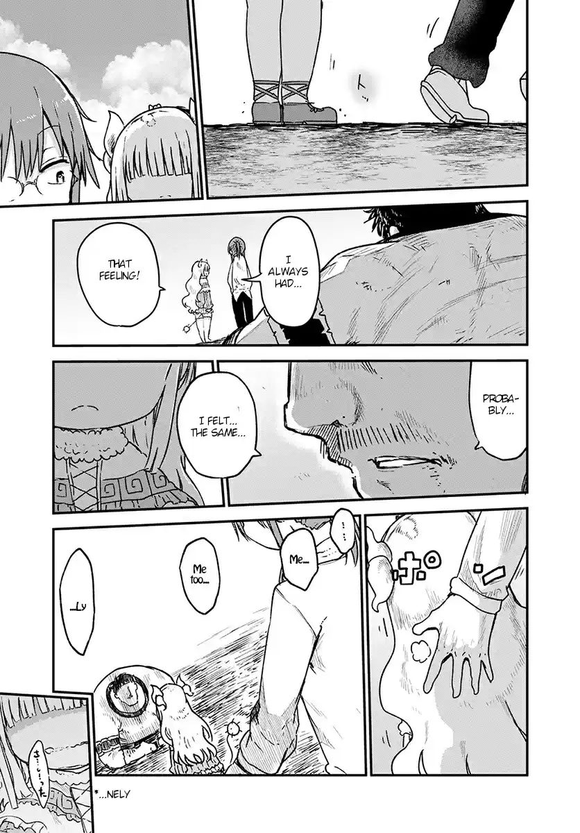 Kobayashi san Chi no Maid Dragon Ch. 77 Kanna and Kimun Kamuy