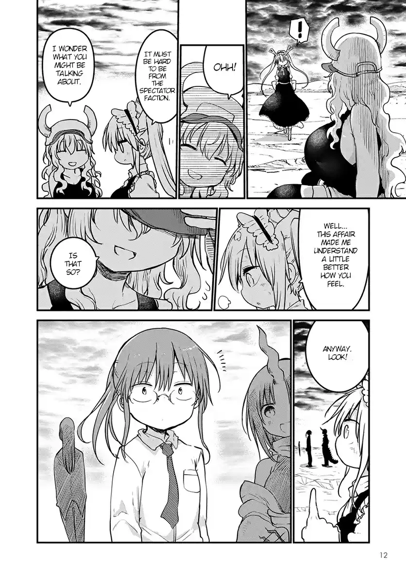 Kobayashi san Chi no Maid Dragon Ch. 78 Kanna's father and Kimun Kamuy's daughter