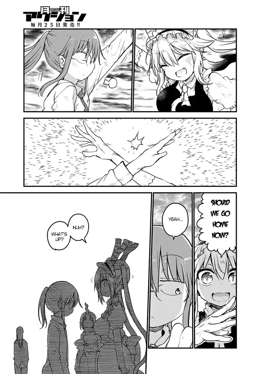 Kobayashi san Chi no Maid Dragon Ch. 78 Kanna's father and Kimun Kamuy's daughter