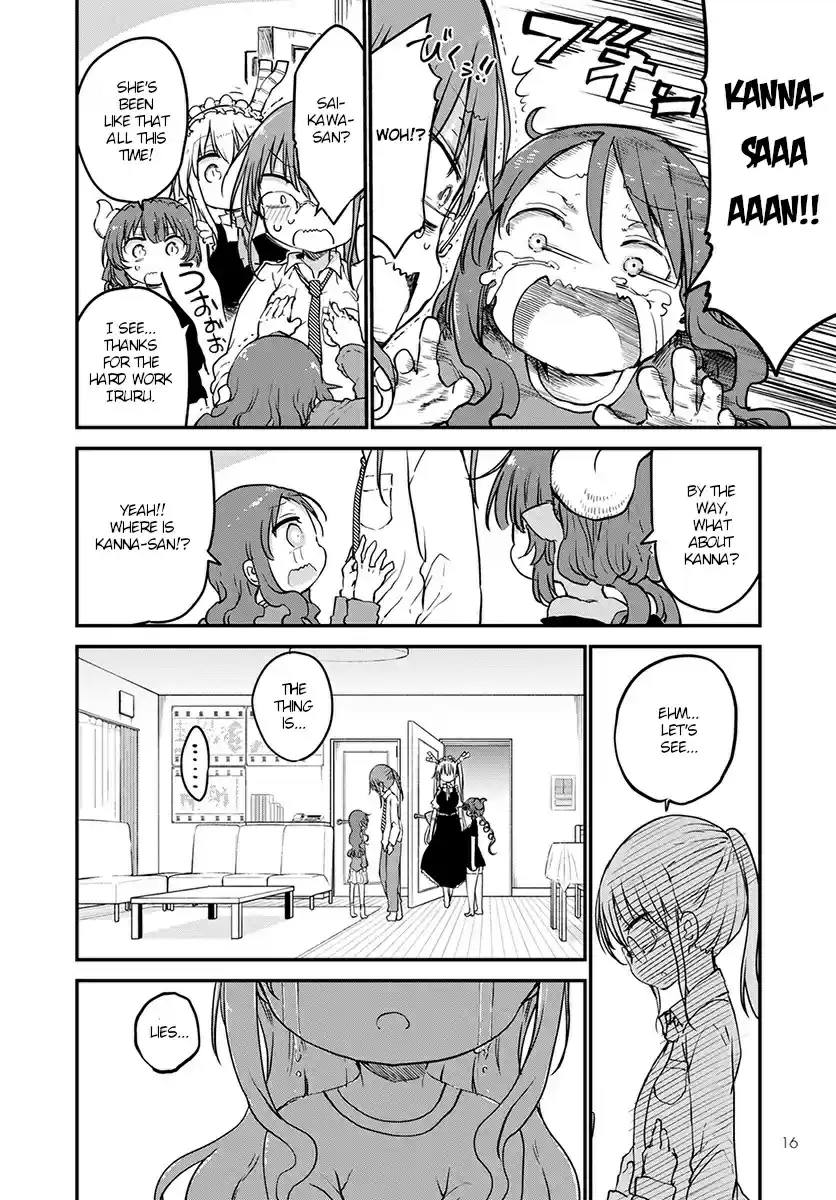 Kobayashi san Chi no Maid Dragon Ch. 78 Kanna's father and Kimun Kamuy's daughter
