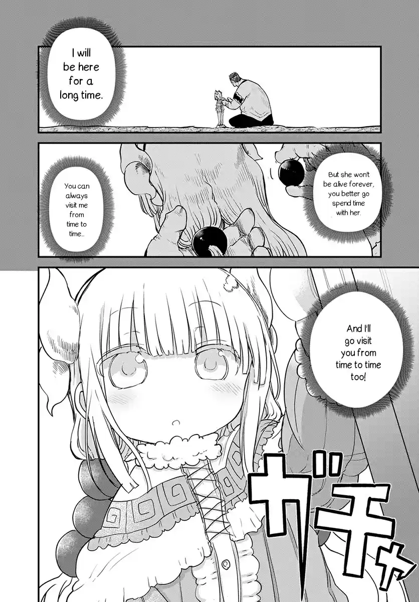 Kobayashi san Chi no Maid Dragon Ch. 78 Kanna's father and Kimun Kamuy's daughter