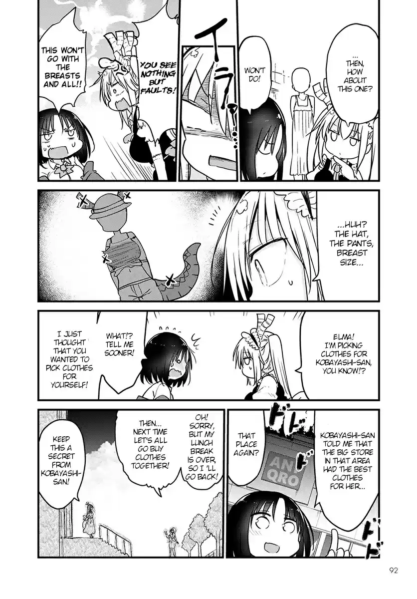 Kobayashi san Chi no Maid Dragon Ch. 79 Tooru and fashion