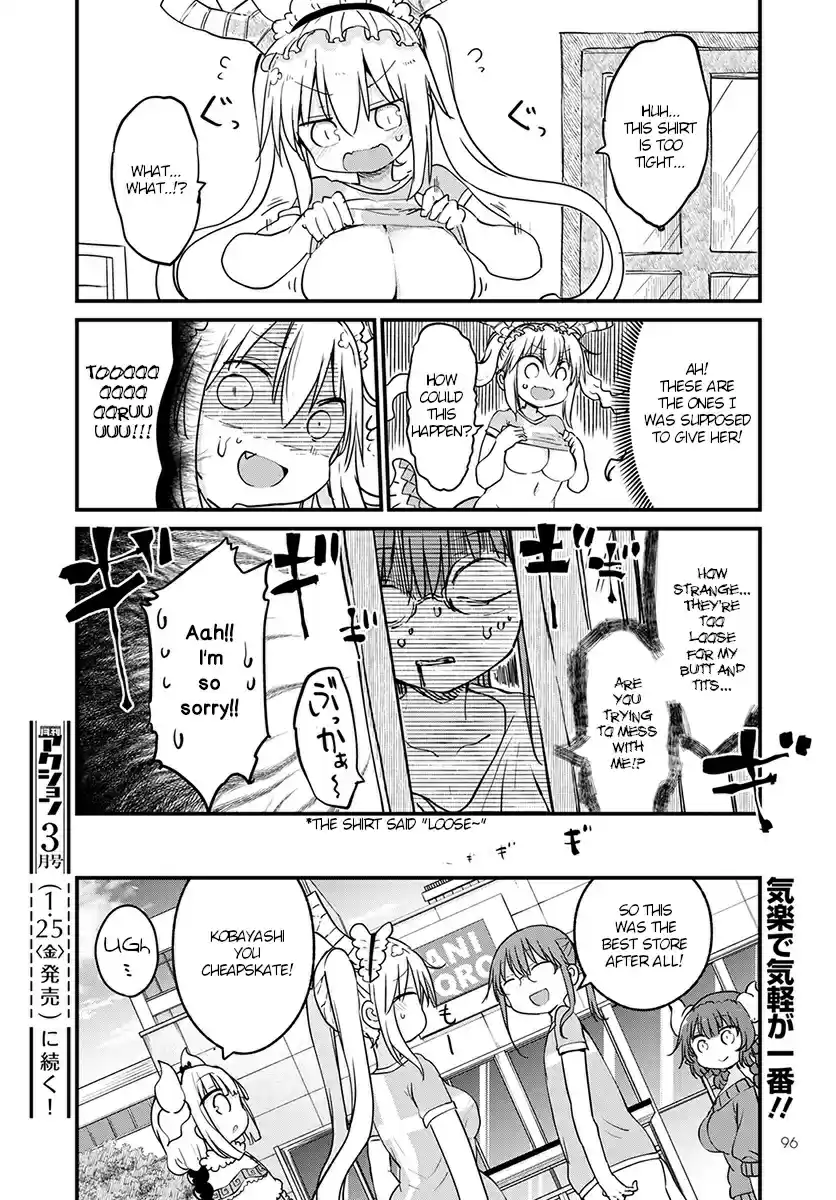 Kobayashi san Chi no Maid Dragon Ch. 79 Tooru and fashion