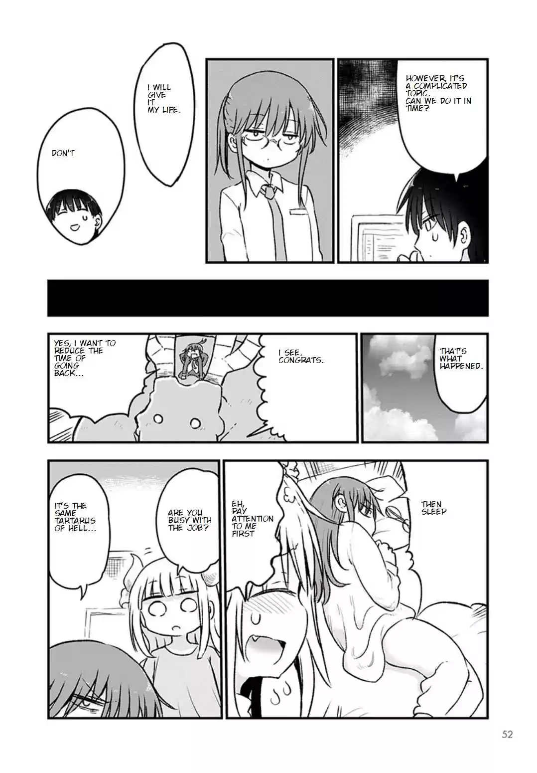 Kobayashi san Chi no Maid Dragon Ch. 83