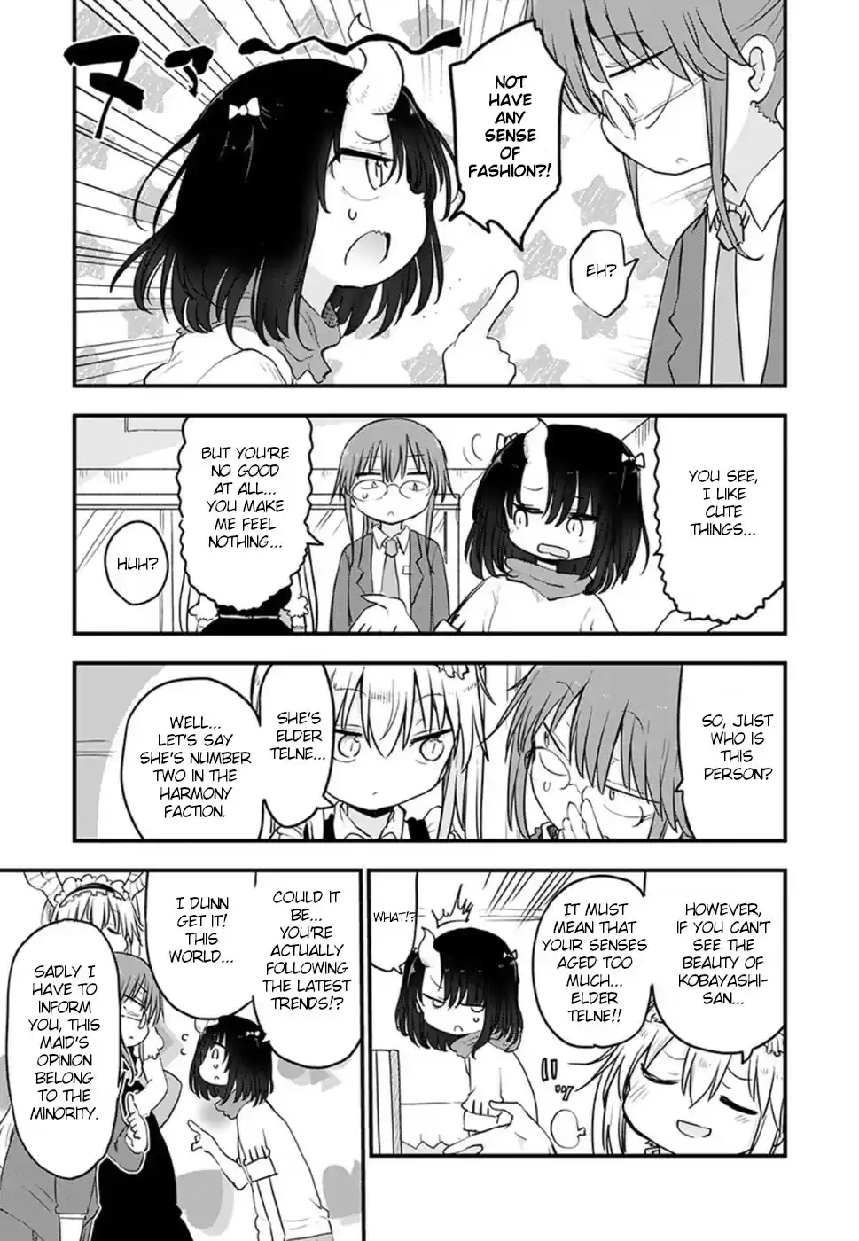 Kobayashi san Chi no Maid Dragon Ch. 84 Chief Kobayashi and home visit