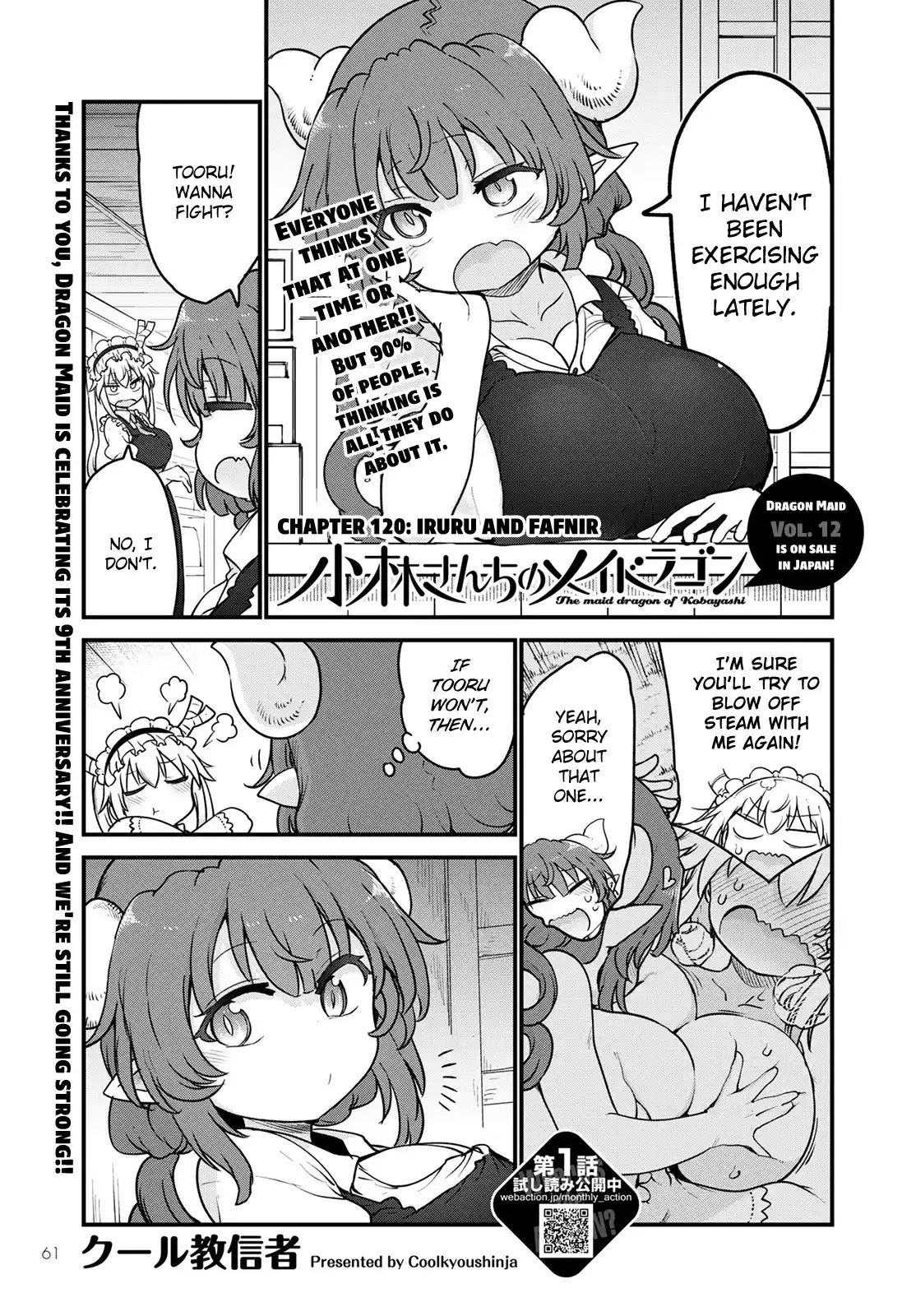 Kobayashi-San Chi No Maid Dragon Chapter 120