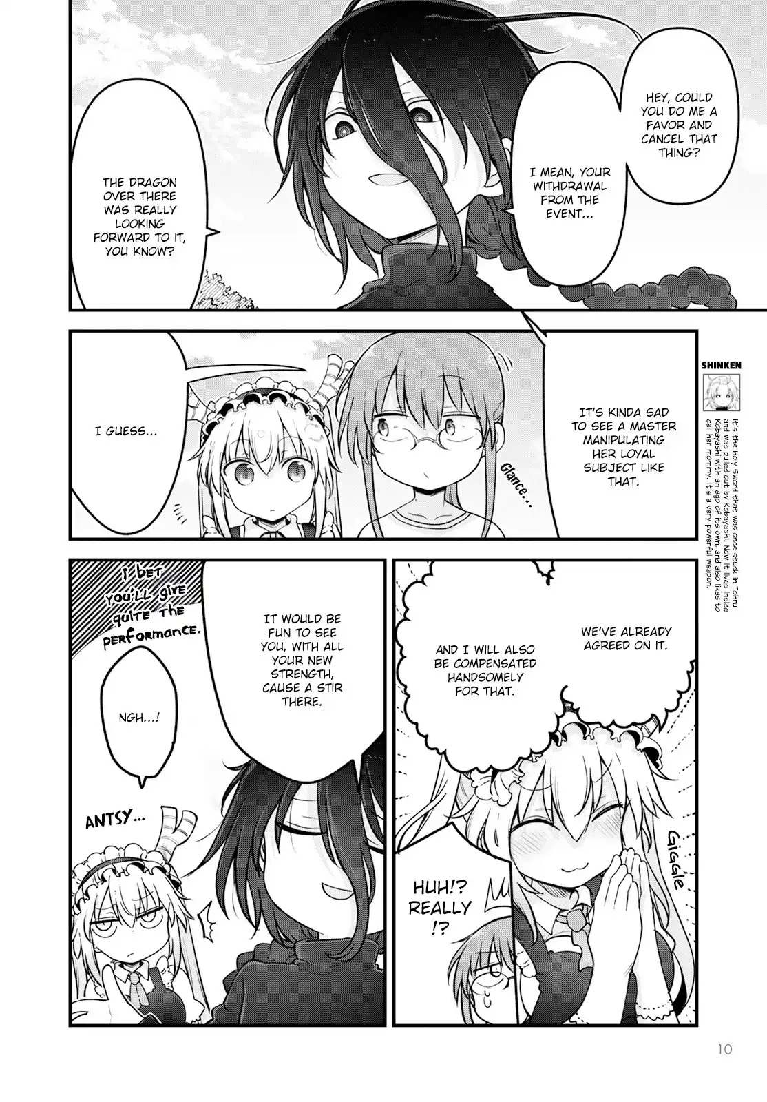 Kobayashi-San Chi No Maid Dragon Chapter 141