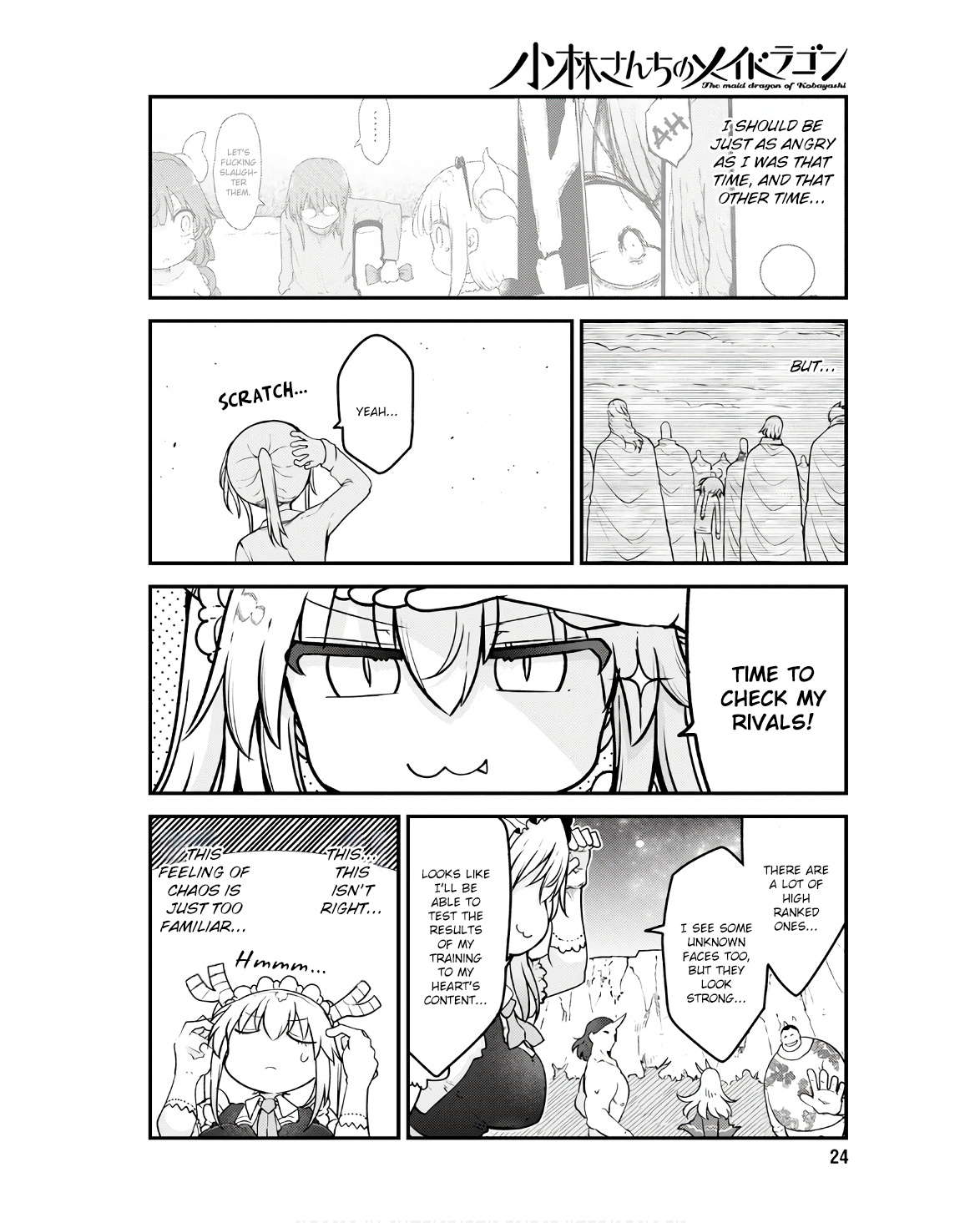 Kobayashi-San Chi No Maid Dragon Chapter 142