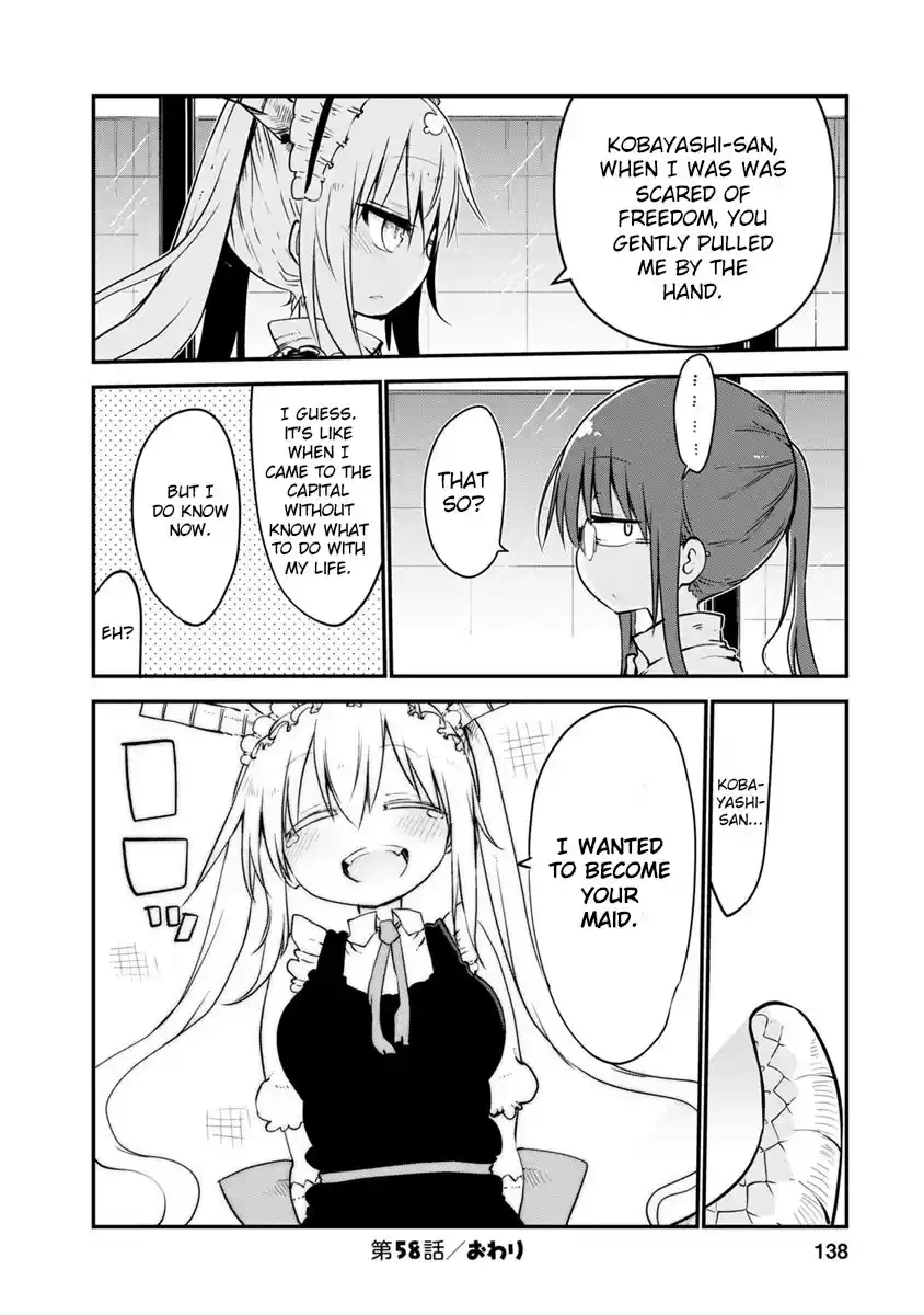Kobayashi san Chi no Maid Dragon Vol. 6 Ch. 58 Tooru and Legend (Second Half)