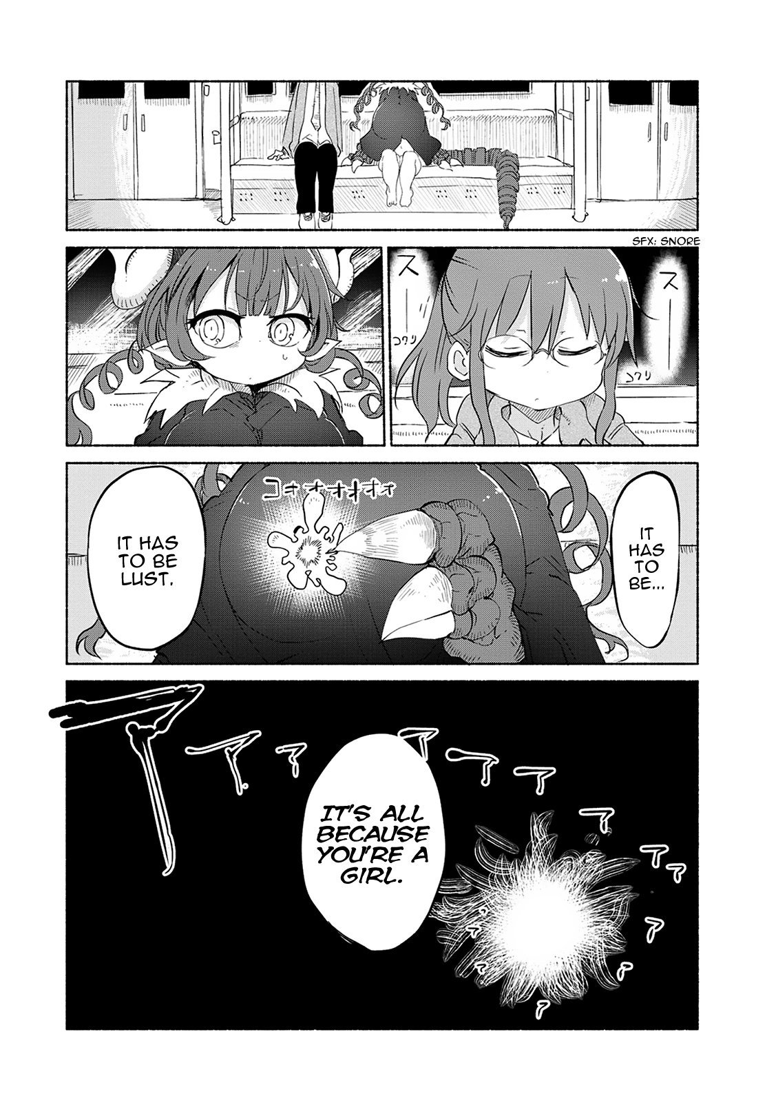 Kobayashi-san chi no Maid Dragon Vol.4 Ch.36