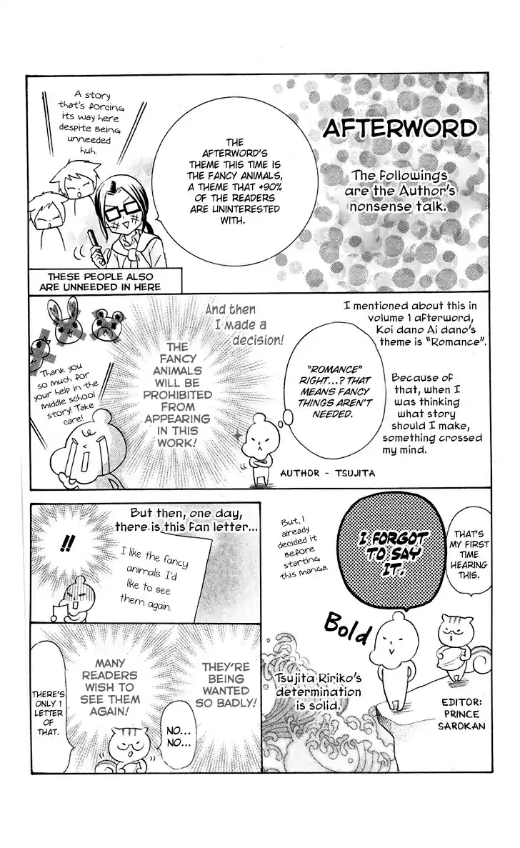 Koi dano Ai dano Vol. 2 Ch. 7.2