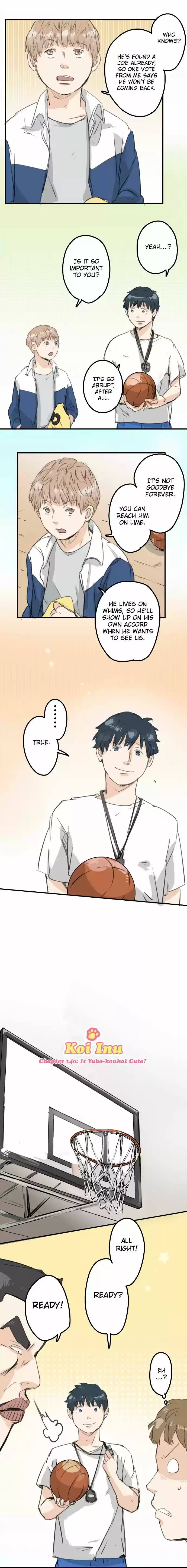 Koi Inu Ch. 140 Is Yuko kouhai Cute?