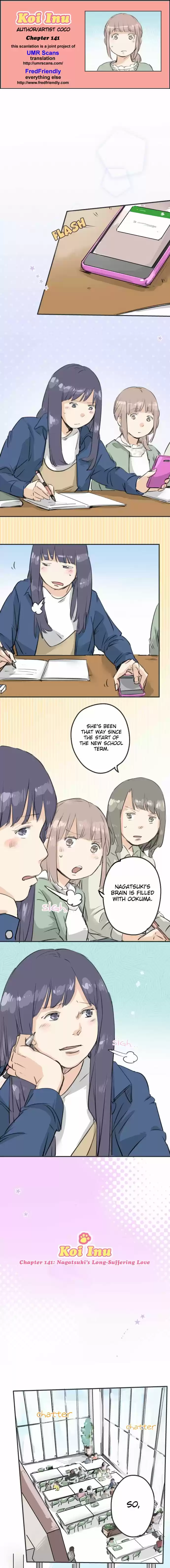 Koi Inu Ch. 141 Nagatsuki’s Long Suffering Love