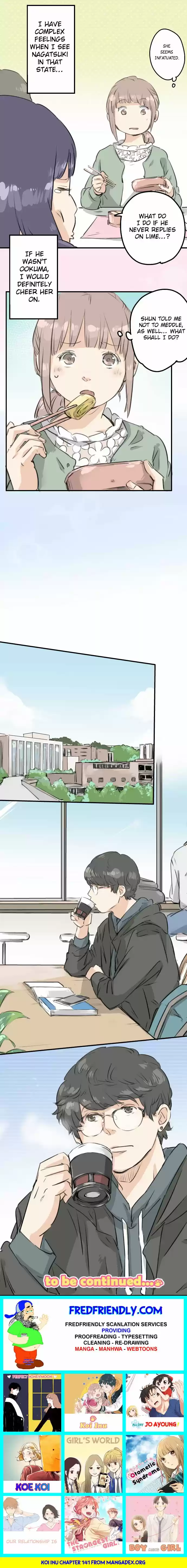 Koi Inu Ch. 141 Nagatsuki’s Long Suffering Love