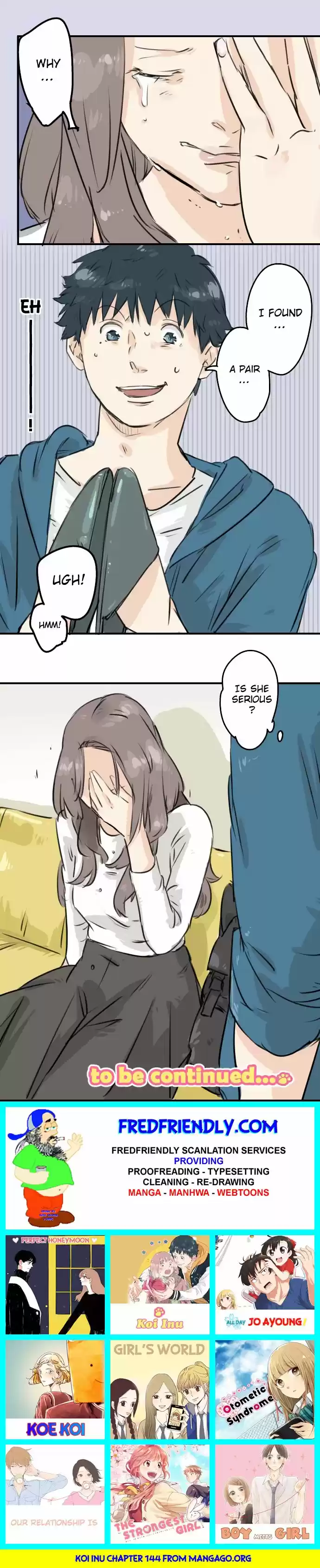 Koi Inu Ch. 144 Crying Woman!