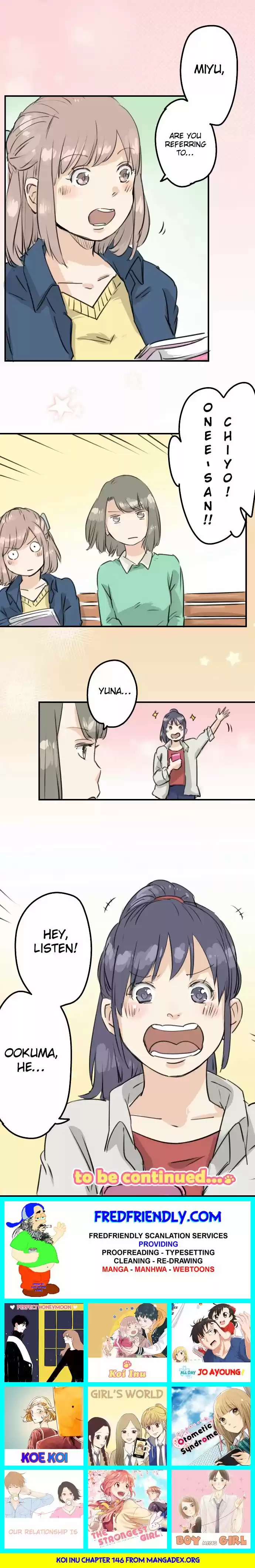 Koi Inu Ch. 146 I’ll Become a Prized Professional