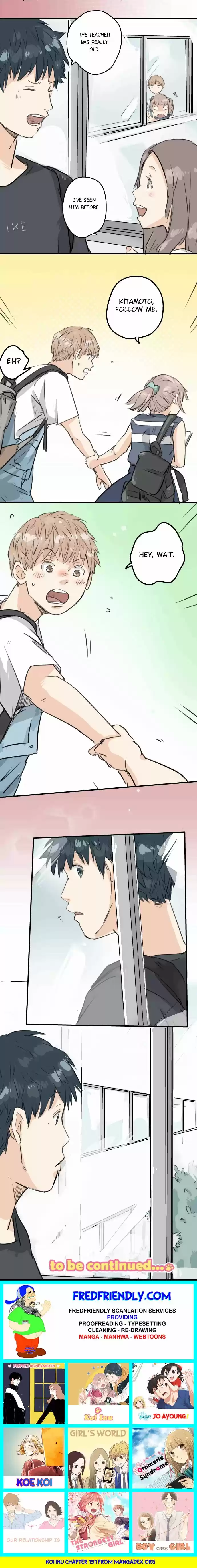 Koi Inu Ch. 151 Cheating? Encounter After Class?