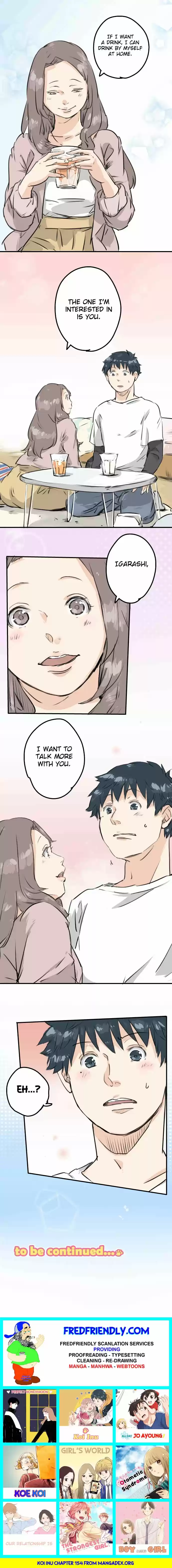 Koi Inu Ch. 154 Don't Go! The Charm of an Onee san