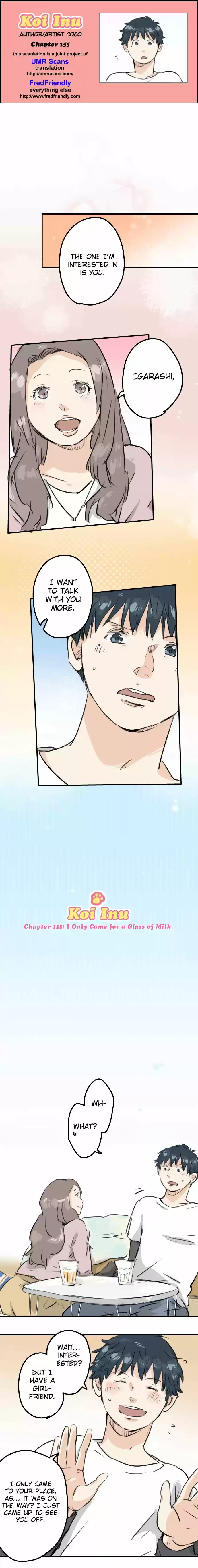 Koi Inu Ch. 155 I Only Came for a Glass of Milk