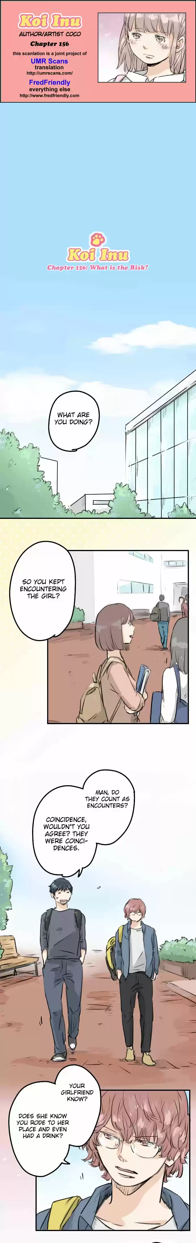 Koi Inu Ch. 156 What is the Risk?