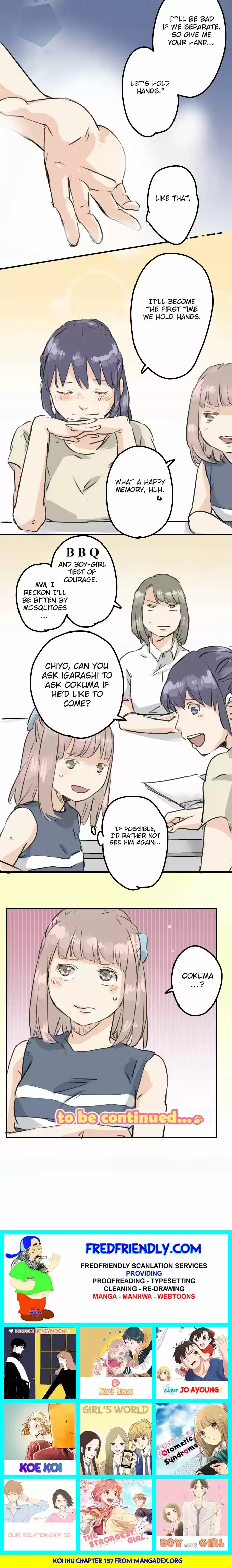 Koi Inu Ch. 157 Summer Vacation Plans