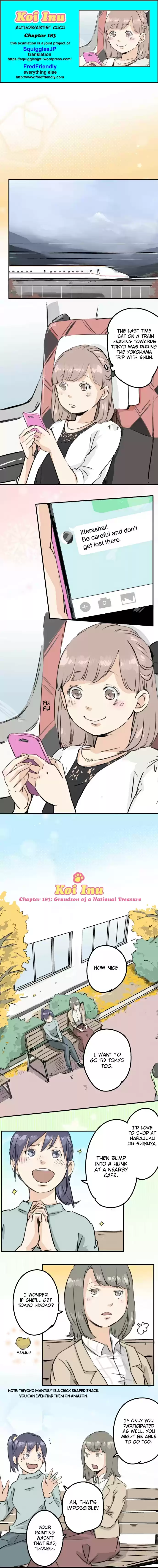 Koi Inu Ch. 183 Grandson of a National Treasure