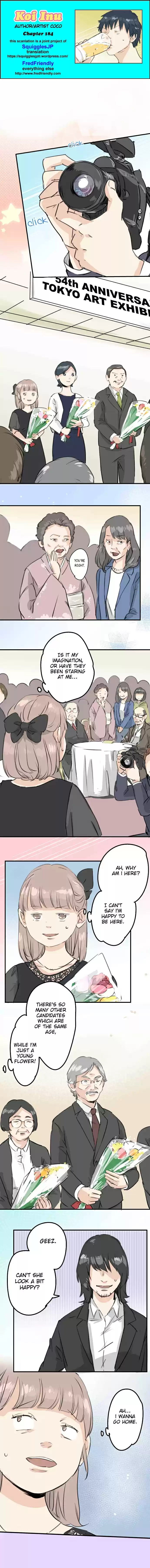 Koi Inu Ch. 184 Celebration Sake