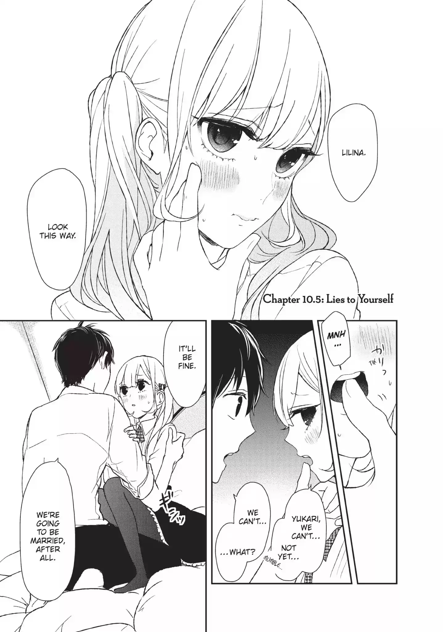 Koi To Uso Chapter 10.5: Lies To Yourself