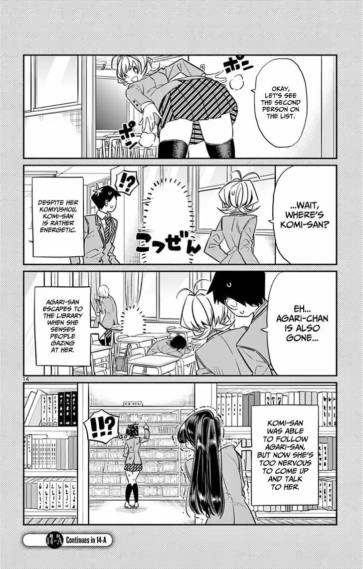 Komi-san wa Komyushou Desu 14