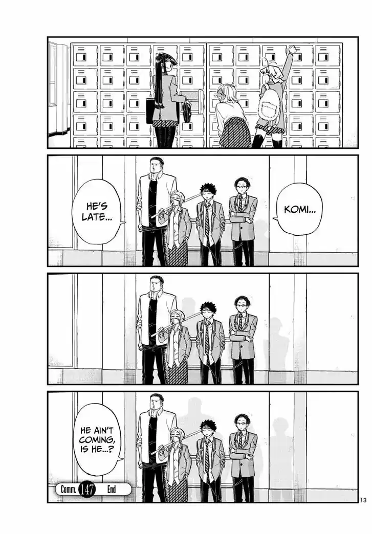 Komi-san wa Komyushou Desu 147