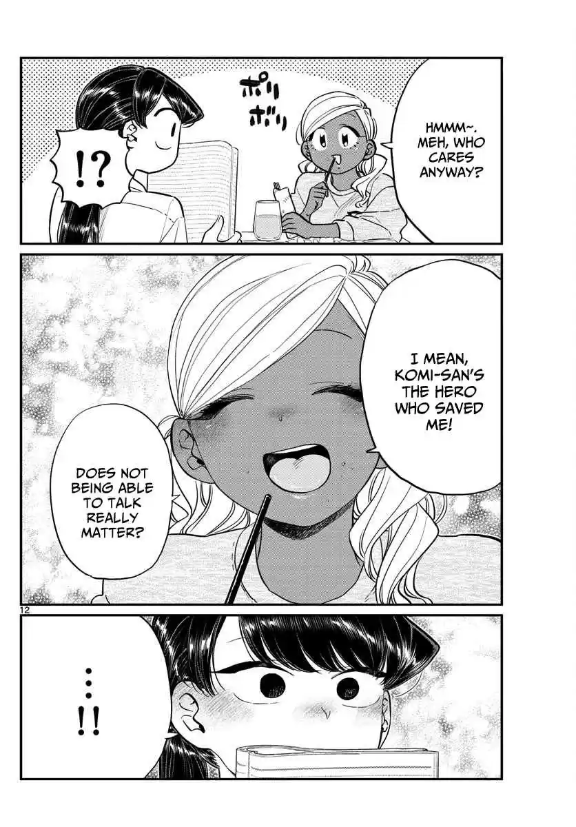 Komi san wa Komyushou desu. Ch. 142 A Sleep over