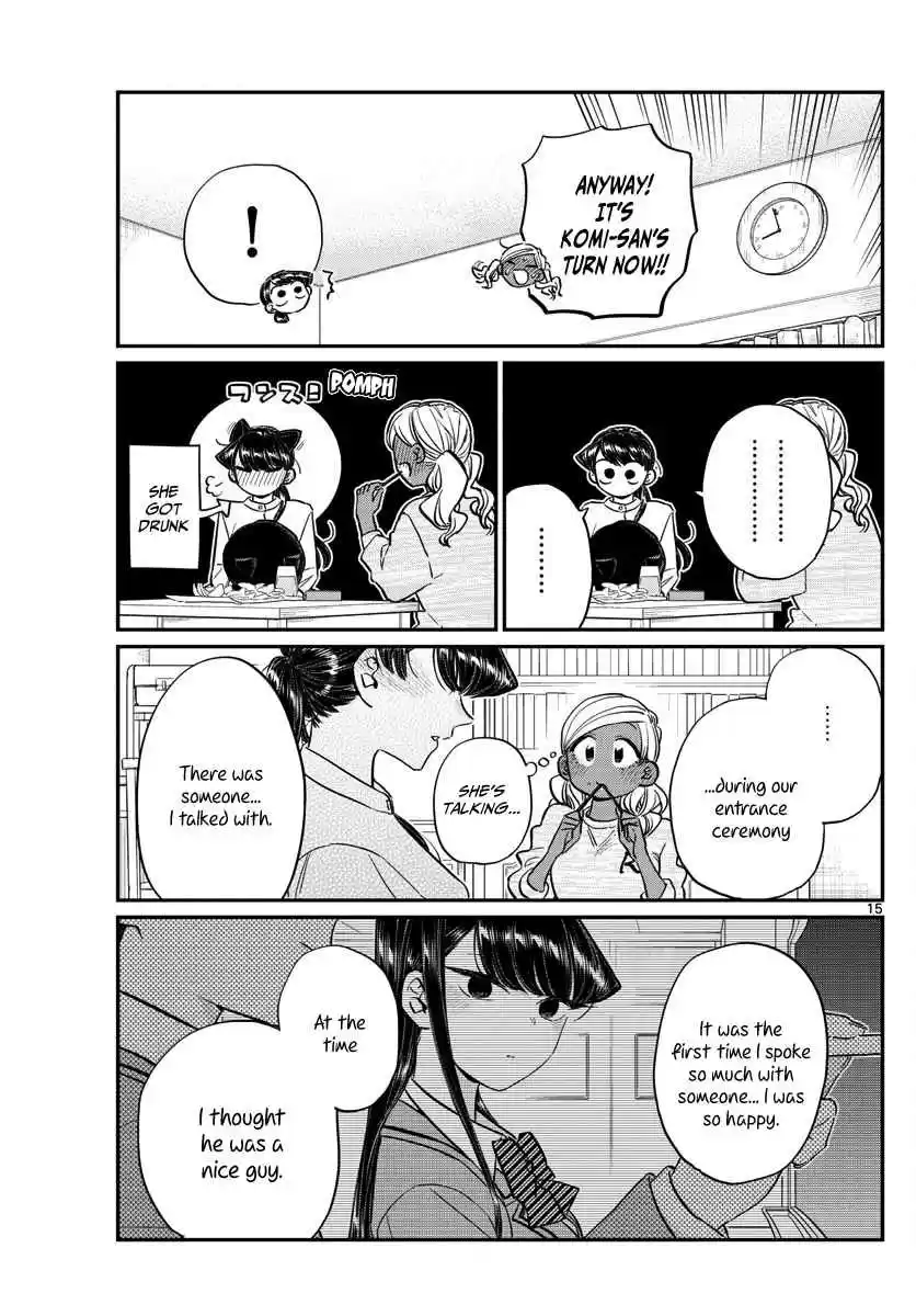 Komi san wa Komyushou desu. Ch. 142 A Sleep over