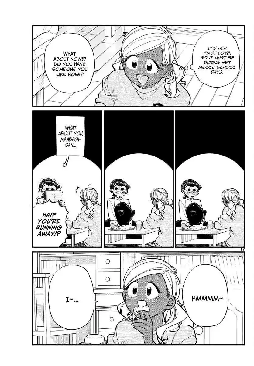 Komi san wa Komyushou desu. Ch. 142 A Sleep over