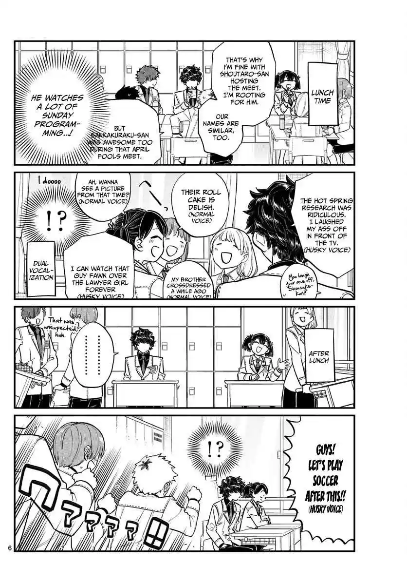 Komi san wa Komyushou desu. Ch. 143 Soccer