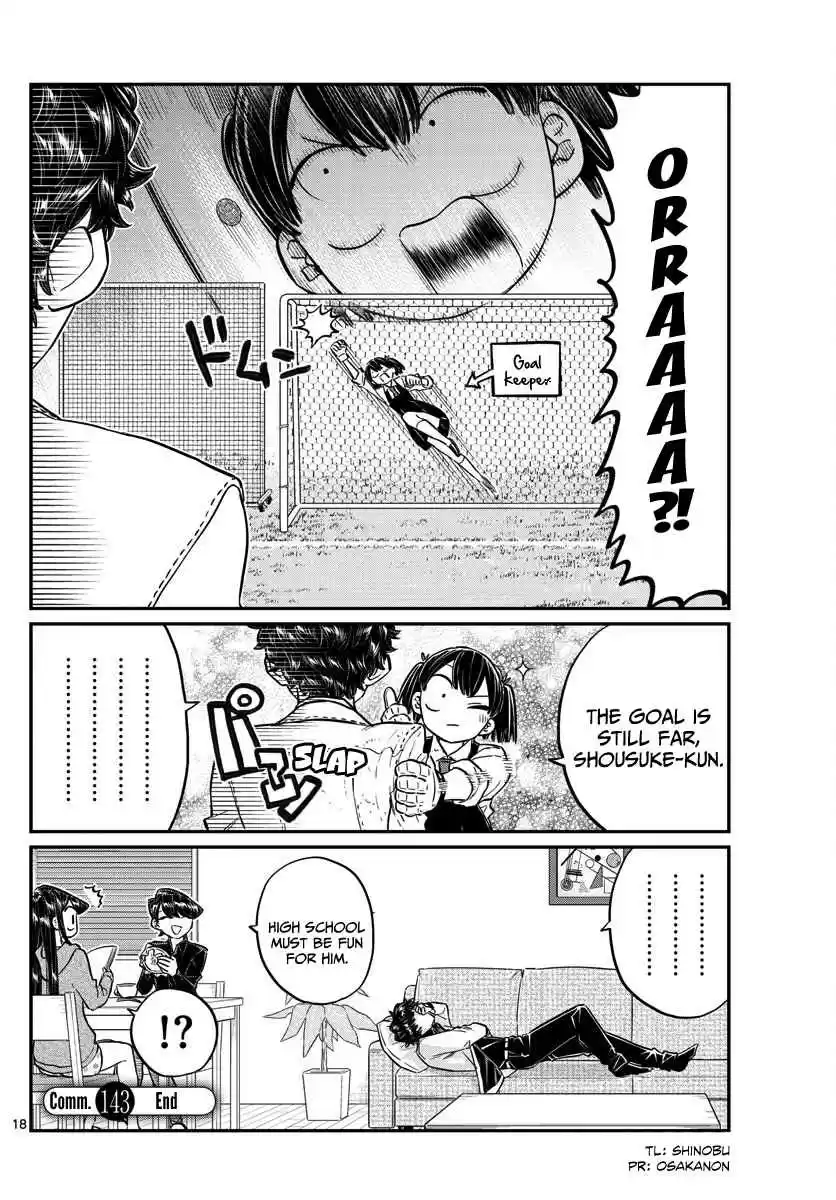 Komi san wa Komyushou desu. Ch. 143 Soccer