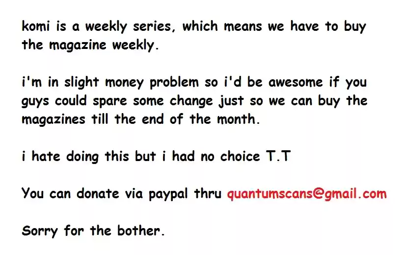 Komi san wa Komyushou desu. Ch. 144 Athletic