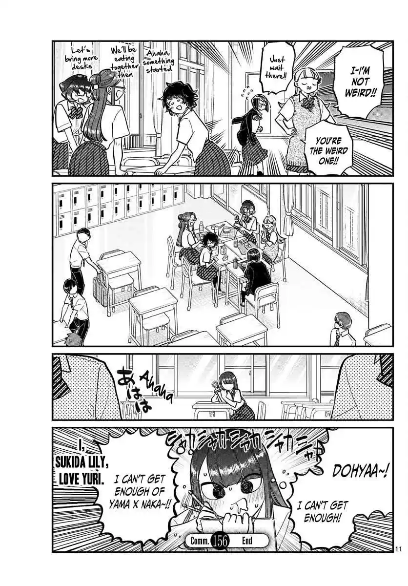 Komi san wa Komyushou Desu. Ch. 156