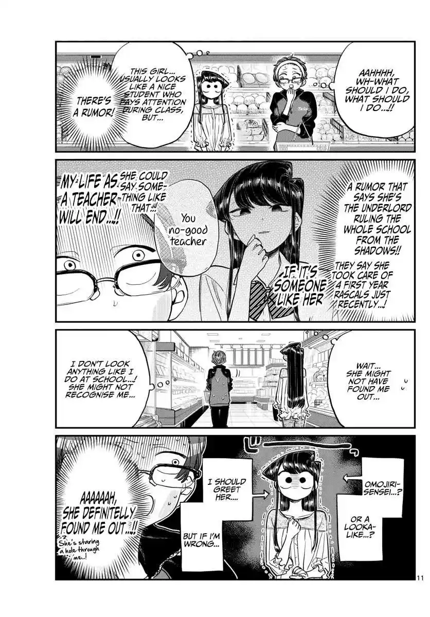 Komi san wa Komyushou Desu. Ch. 158 Sensei