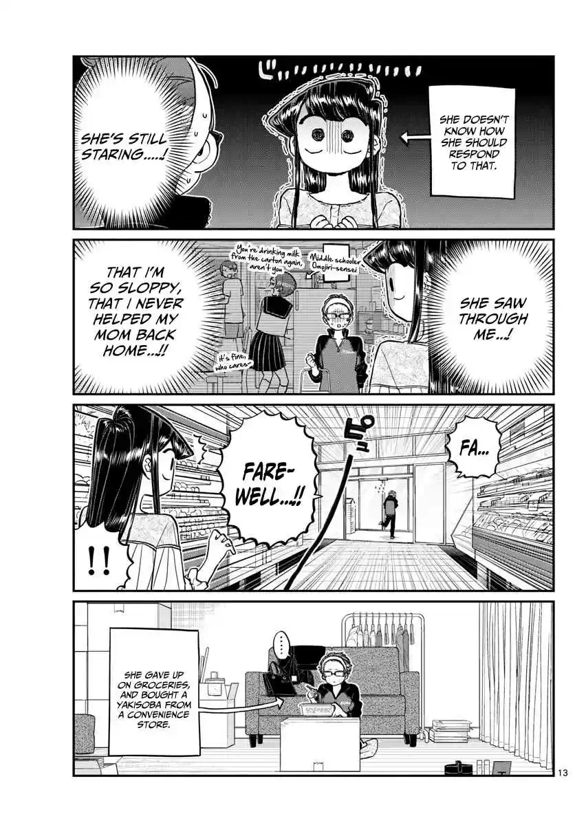Komi san wa Komyushou Desu. Ch. 158 Sensei