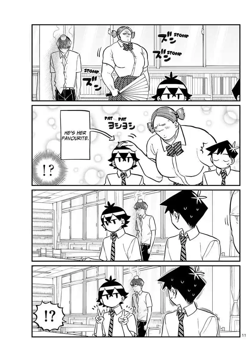Komi san wa Komyushou Desu. Ch. 159 The fourth great "You better not be loud test study session"