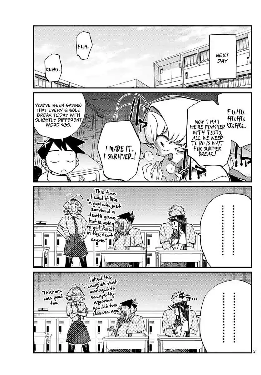Komi san wa Komyushou Desu. Ch. 160 List of things I want to do