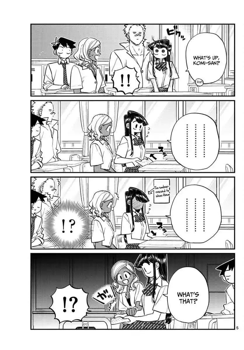 Komi san wa Komyushou Desu. Ch. 160 List of things I want to do