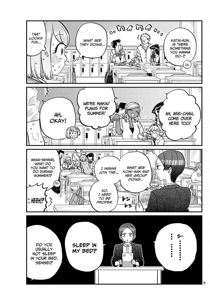 Komi san wa Komyushou Desu. Ch. 160 List of things I want to do