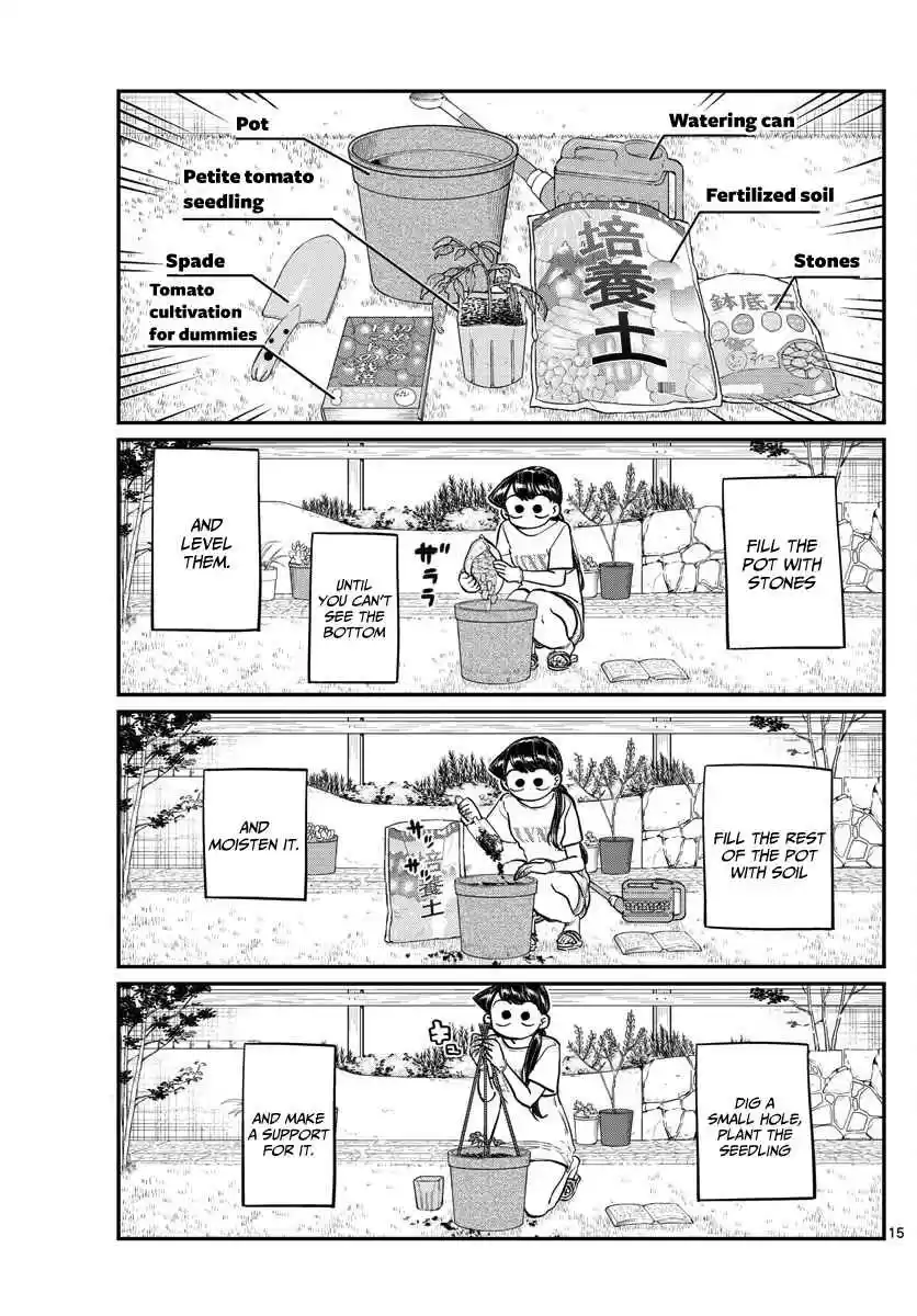 Komi san wa Komyushou Desu. Ch. 161 Cherry tomatoes