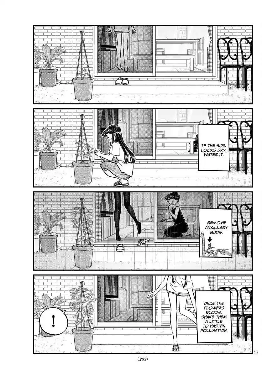 Komi san wa Komyushou Desu. Ch. 161 Cherry tomatoes