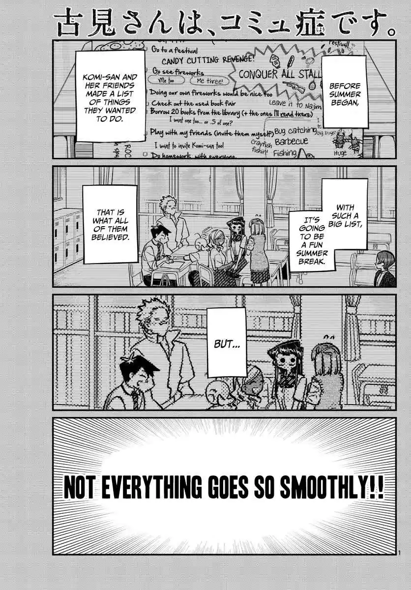 Komi san wa Komyushou Desu. Ch. 162 Invitation