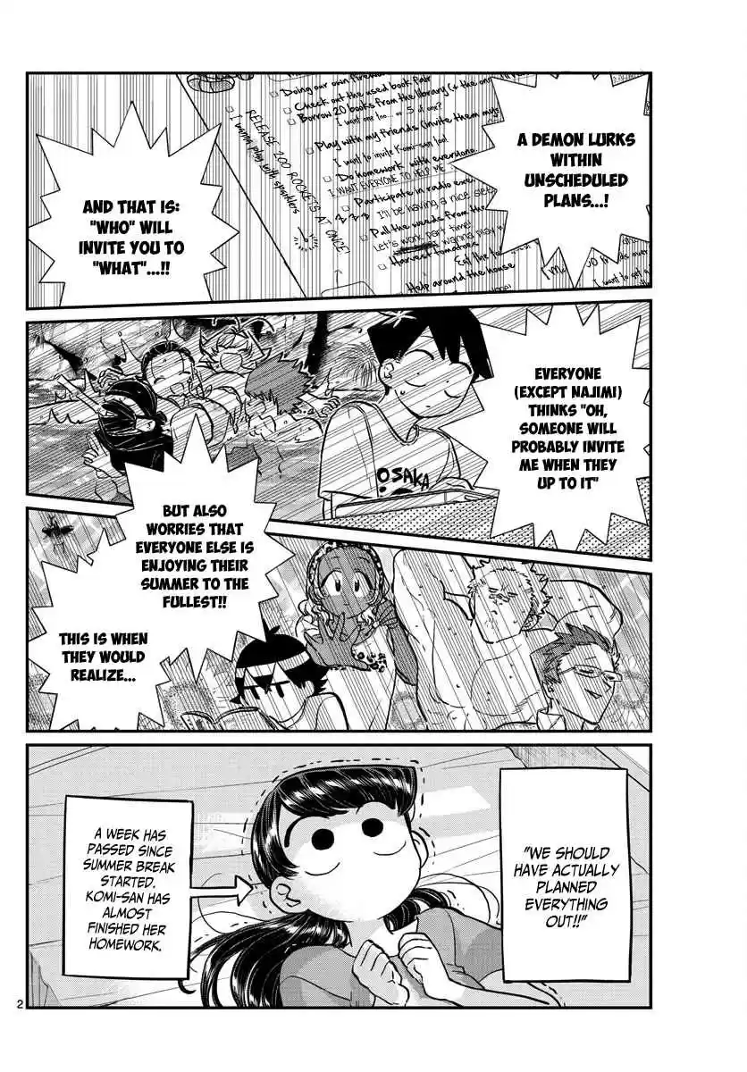 Komi san wa Komyushou Desu. Ch. 162 Invitation